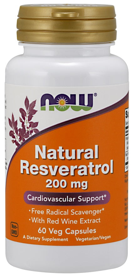 Resveratrol maisto papildas, 60 veganiški kapsulės