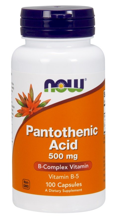 Pantoteno rūšis kapsulės