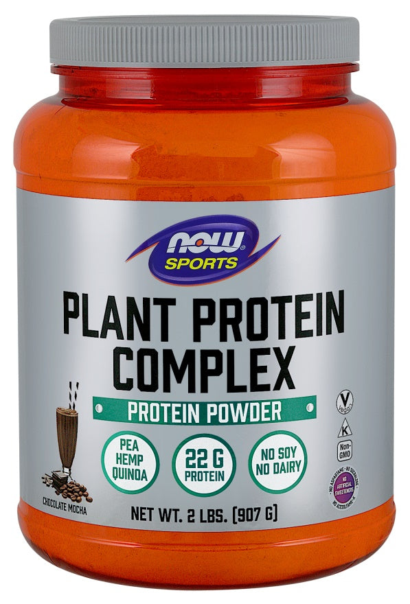 Plant Protein Complex, šokolado mocha, 907 g