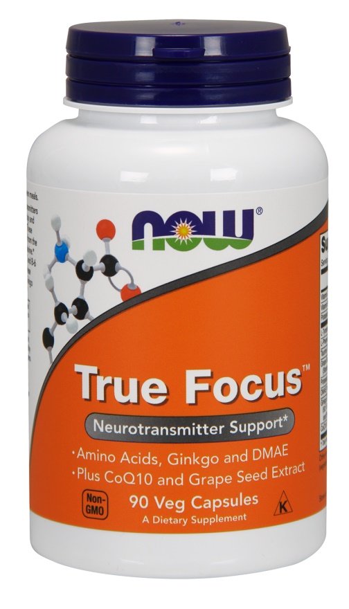NOW Foods True Focus - 90 kapsulių, sveikata ir gerovė
