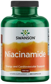 Swanson Niacinamide, 500mg - 250 kapsulių