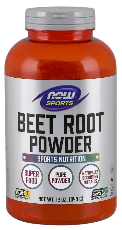 NOW Foods burokėlių milteliai sportui, 340 g