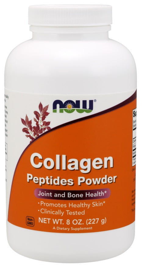 NOW Foods Collagen Peptides Powder - 227 gramų