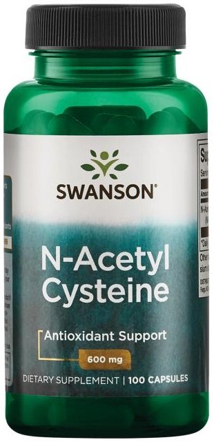 Swanson N-Acetyl Cysteine kapsulės