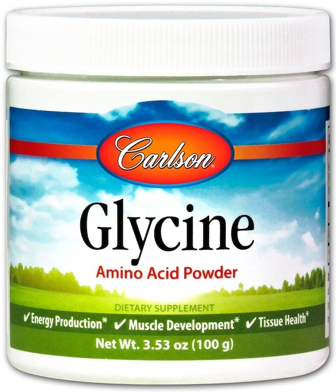 Carlson Glycine amino rūgštys milteliai