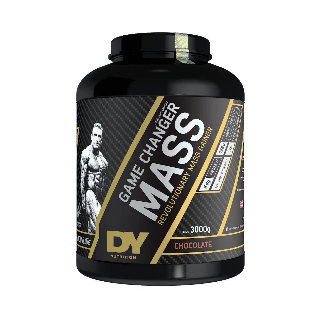 Dorian Yates Game Changer Mass, Šokoladas, 3000 g, maisto papildas, baltymai ir angliavandeniai