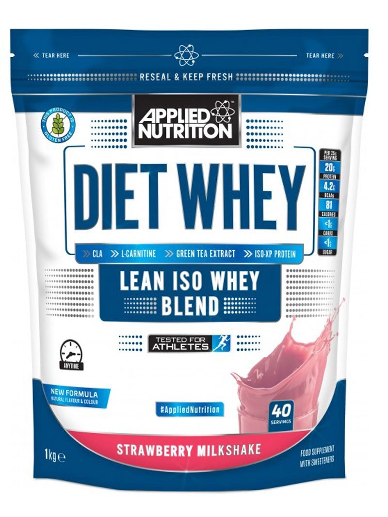 Applied Nutrition Diet Whey, Vanilės ledų skonio baltymų milteliai