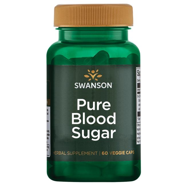 Swanson Pure Blood Sugar - 60 kapsulių