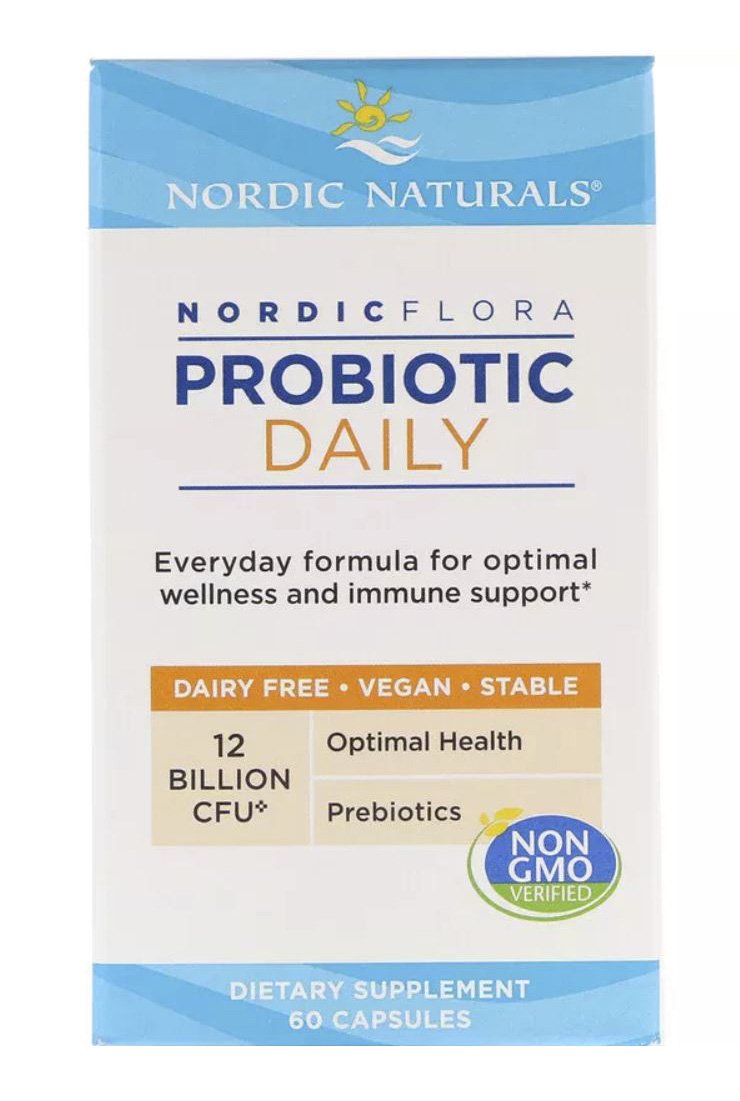 Nordic Naturals Nordic Flora Probiotic Daily kapsulės, sveikatos papildas, probiotikai