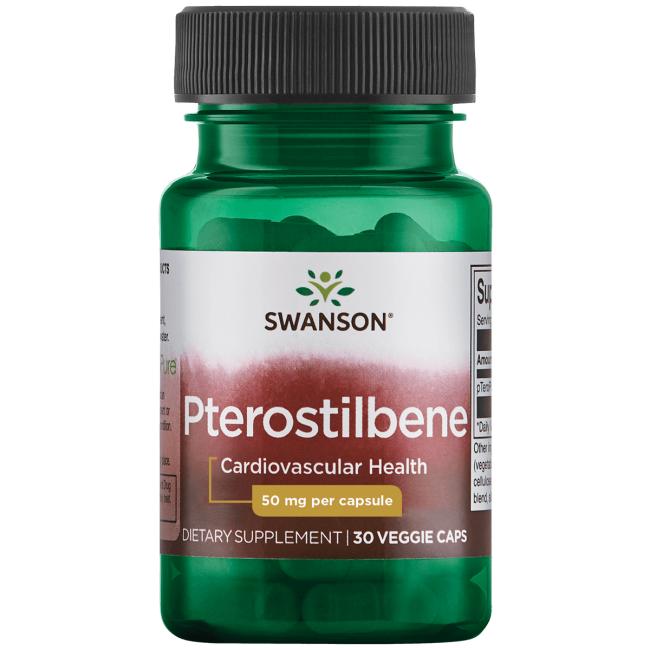 Swanson Pterostilbene, 50mg - 30 kapsulių