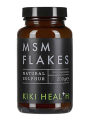 KIKI Health MSM Flakes, Powder - 200 gramų