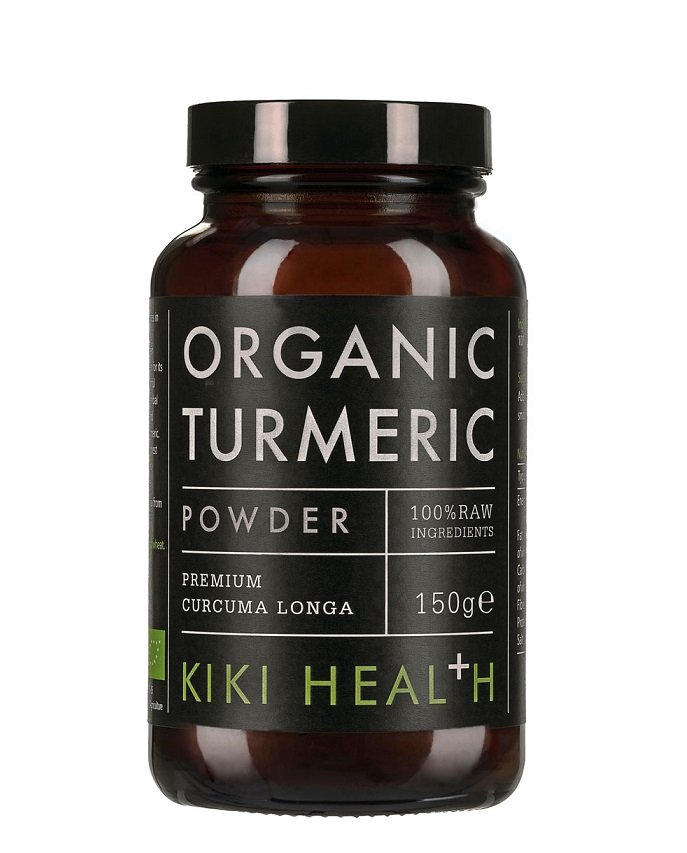 KIKI Health ciberžolio milteliai, 150 g, ekologiški maisto papildai