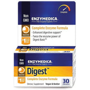 Enzymedica Digest - 30 kapsulių, maisto papildas, sveikata ir gerovė