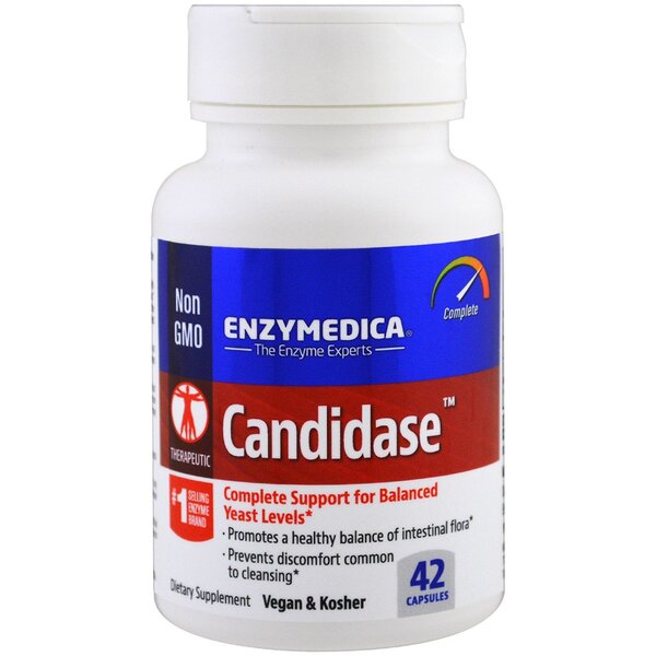 Enzymedica Candidase kapsulės sveikatai