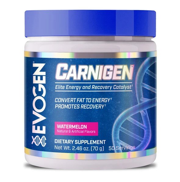 Evogen Carnigen milteliai arbūzo skonio, svorio kontrolės papildas