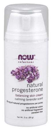 Natūralių progesterono odos kremas su levandomis, moterims, 85 g