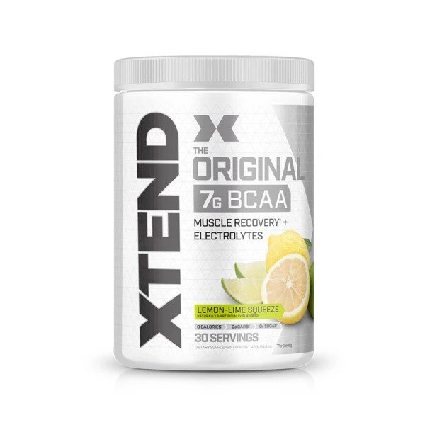 Xtend, Lemon Lime Squeeze - 444 gramų, maisto papildas su amino rūgštimis