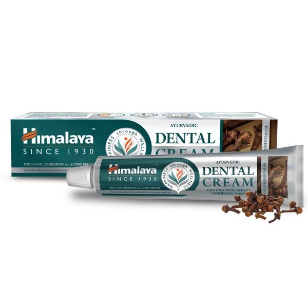 Himalaya Ayurvedic Dental Cream, Clove - 100 gramų