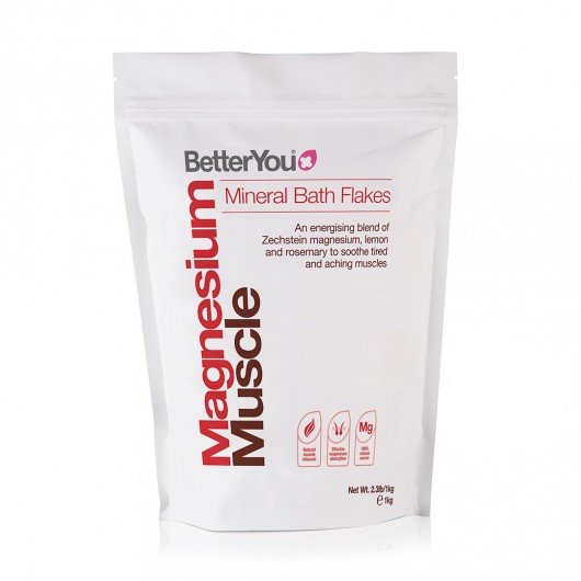 BetterYou Magnesium Flakes Muscle - 1000 gramų