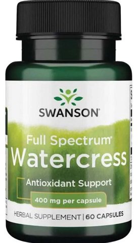 Swanson Watercress maisto papildas kapsulės sveikatai