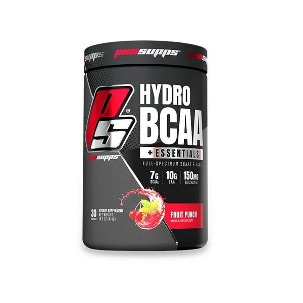 ProSupps HydroBCAA + Essentials, Fruit Punch - 414 gramų