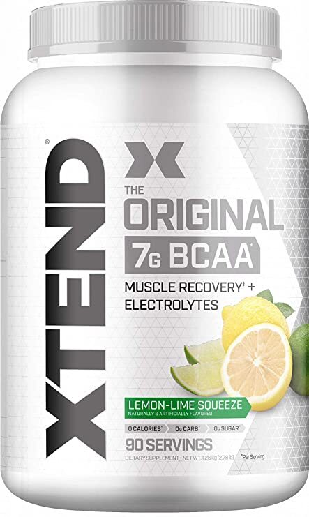 Xtend Lemon Lime Squeeze maisto papildas, BCAA, sporto papildas