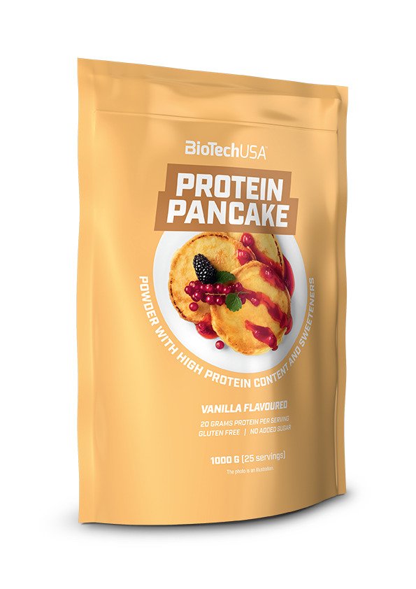 BioTechUSA Protein Pancake, Vanilės skonio, 1000 g