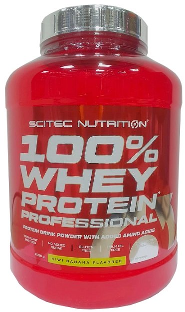 SciTec 100% Whey Protein Professional Kiwi Banana papildas