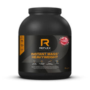 Maisto papildas Reflex Nutrition Instant Mass Heavyweight, Braškių ir Kremų, 2000 g