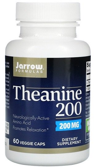 Jarrow Formulas Theanine, 200mg - 60 kapsulių