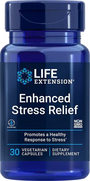 Life Extension Enhanced Stress Relief - 30 kapsulių