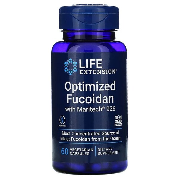 Life Extension optimizuotas fucoidanas kapsulėse