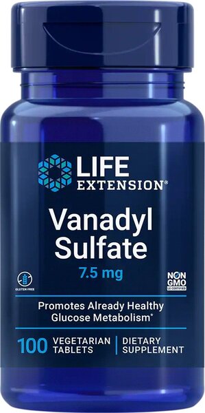Vanadyl Sulfate maisto papildas