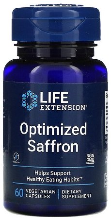 Life Extension Saffron kapsulės svorio kontrolei