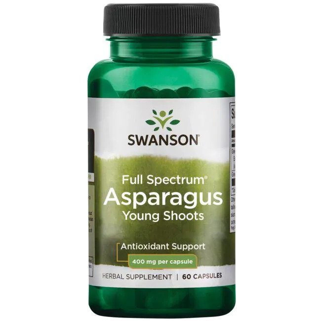 Swanson Asparagus kapsulės sveikatai