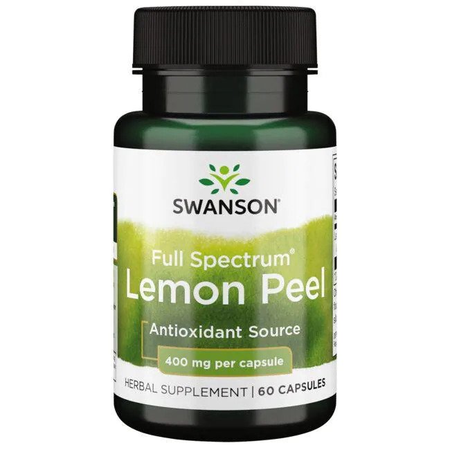 Lemon Peel maisto papildo kapsulės