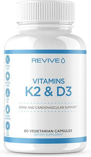 Revive K2 D3 maisto papildas kapsulės