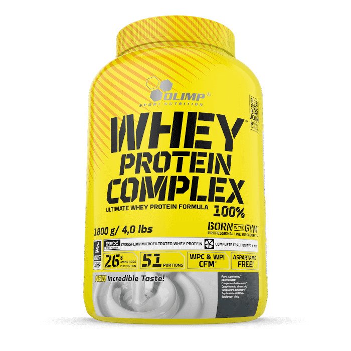 Olimp Nutrition Whey Protein Complex 100% Vanilės milteliai
