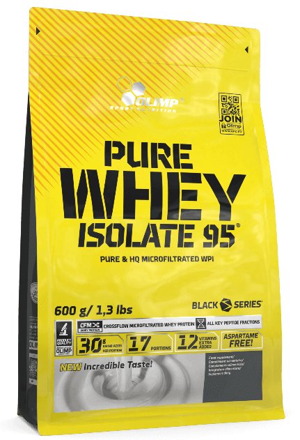 Olimp Nutrition Pure Whey Isolate 95, kokosų kremas, maisto papildas, baltymai