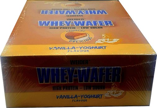 Weider Whey-Wafer, Vanilės jogurto skonis, maisto papildas