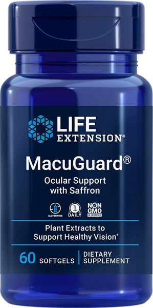 LifE Extension MacuGuard akių sveikatai kapsulės
