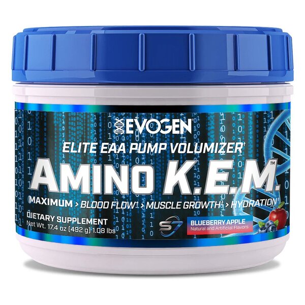 Amino K.E.M. papildas, mėlynos obuolio skonio, 492 g