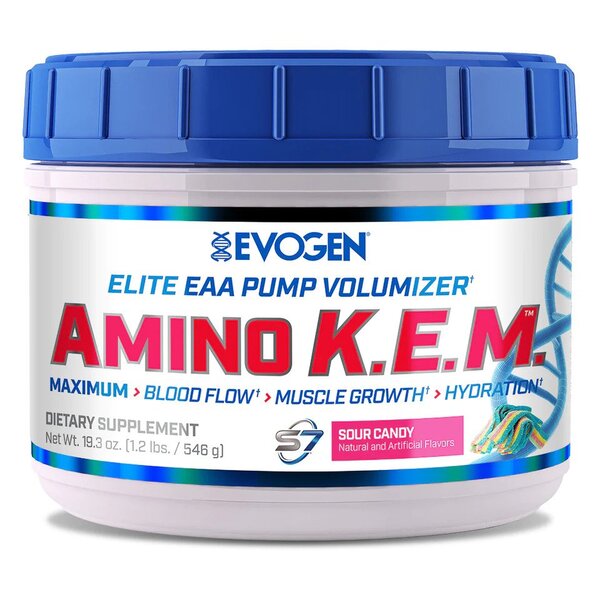 Evogen Amino K.E.M. EAA, Sour Candy - 546 gramų
