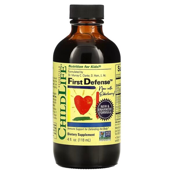 Vaikų imunitetui skirtas papildas Child Life First Defense 118 ml