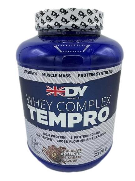 Dorian Yates Whey Complex Tempro, Chocolate Hazelnut, 2270 g, maisto papildas