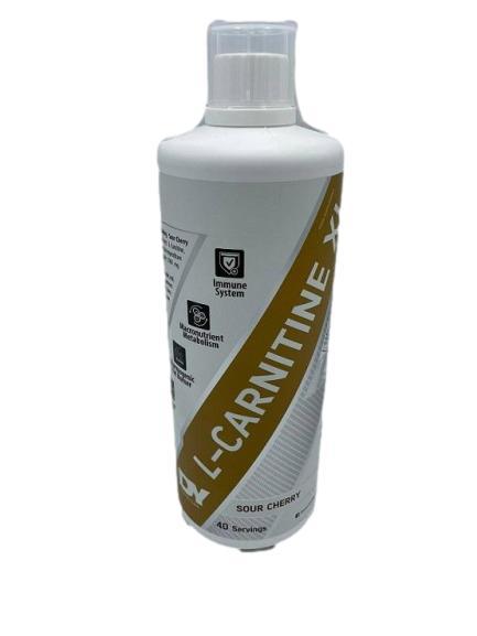 Dorian Yates Liquid L-Carnitine XL, Sour Cherry - 1000 ml maisto papildas