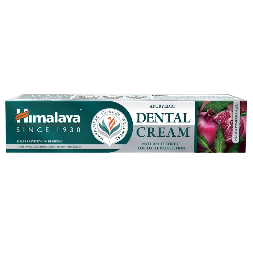 Himalaya Ayurvedic Dental Cream with Natural Fluoride - 100 gramų