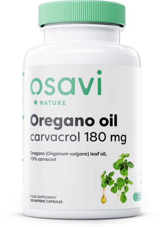Osavi oregano aliejus kapsulės