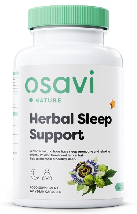 Osavi Herbal Sleep Support (Melatonin Free) - 120 kapsulių