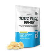BioTechUSA 100% Pure Whey, Banana - 454 gramų
